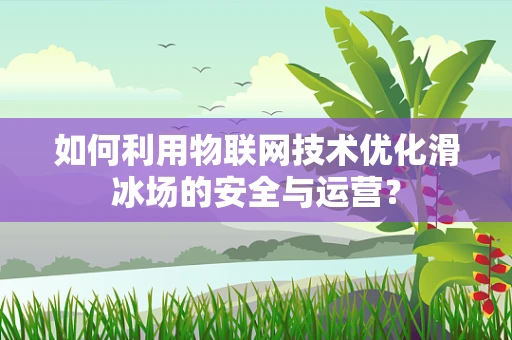 如何利用物联网技术优化滑冰场的安全与运营？