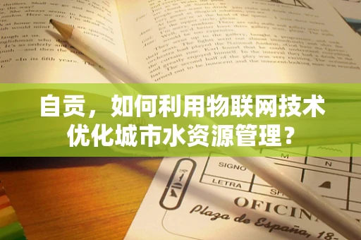 自贡，如何利用物联网技术优化城市水资源管理？