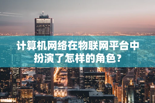 计算机网络在物联网平台中扮演了怎样的角色？
