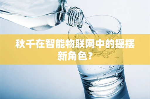 秋千在智能物联网中的摇摆新角色？