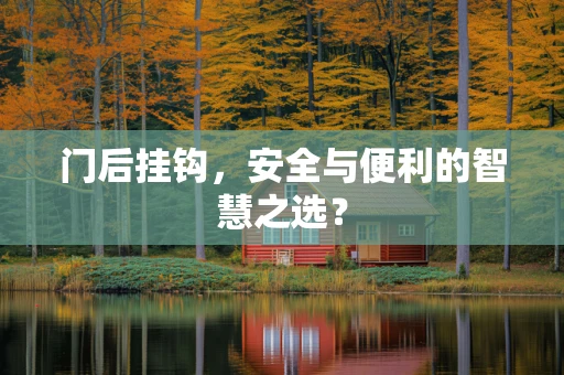 门后挂钩，安全与便利的智慧之选？