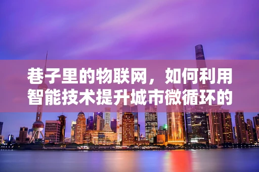 巷子里的物联网，如何利用智能技术提升城市微循环的活力？