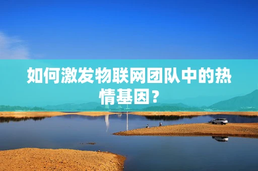 如何激发物联网团队中的热情基因？
