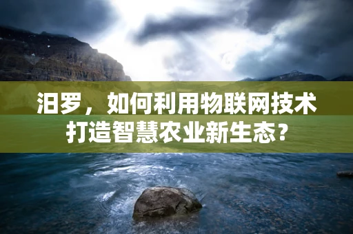 汨罗，如何利用物联网技术打造智慧农业新生态？
