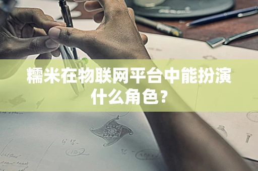 糯米在物联网平台中能扮演什么角色？