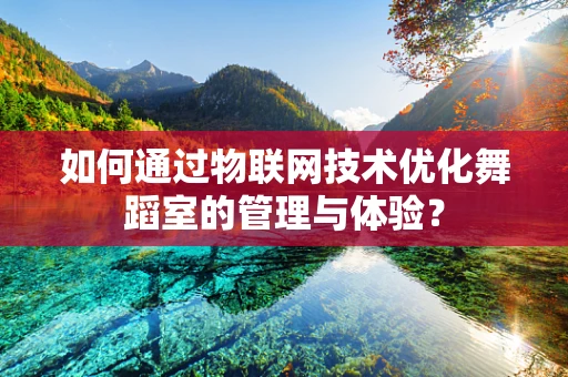 如何通过物联网技术优化舞蹈室的管理与体验？