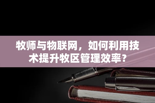 牧师与物联网，如何利用技术提升牧区管理效率？