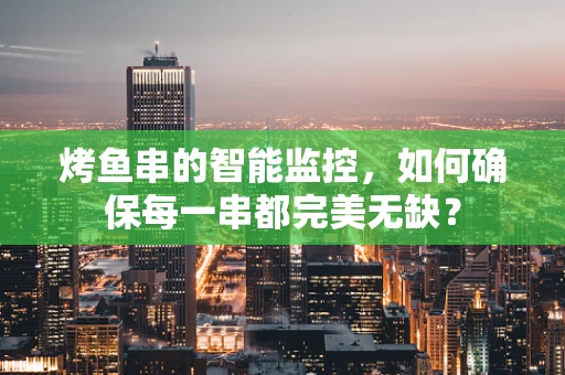 烤鱼串的智能监控，如何确保每一串都完美无缺？