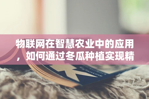物联网在智慧农业中的应用，如何通过冬瓜种植实现精准监控与智能决策？