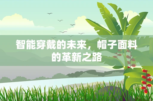 智能穿戴的未来，帽子面料的革新之路