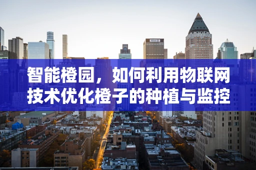 智能橙园，如何利用物联网技术优化橙子的种植与监控？