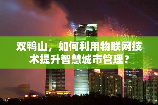 双鸭山，如何利用物联网技术提升智慧城市管理？