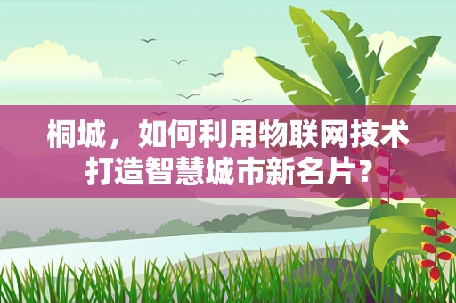 桐城，如何利用物联网技术打造智慧城市新名片？