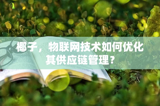 椰子，物联网技术如何优化其供应链管理？
