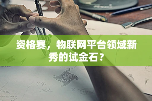 资格赛，物联网平台领域新秀的试金石？