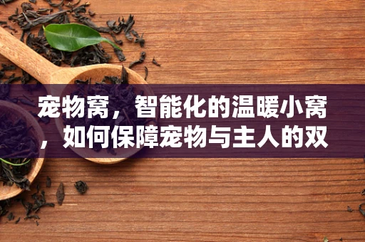 宠物窝，智能化的温暖小窝，如何保障宠物与主人的双重安全？