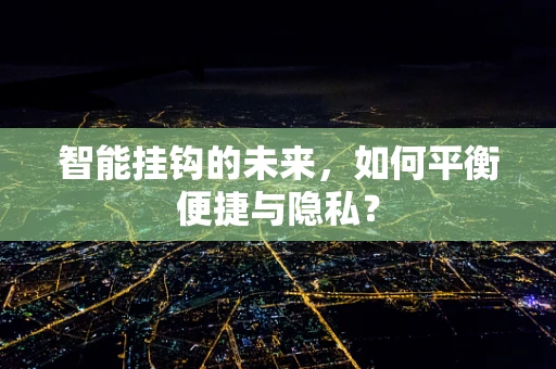 智能挂钩的未来，如何平衡便捷与隐私？