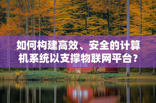 如何构建高效、安全的计算机系统以支撑物联网平台？