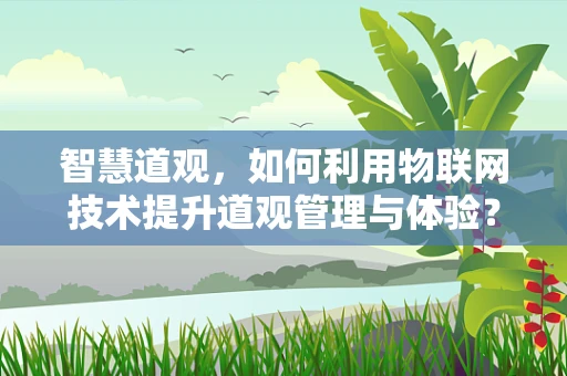 智慧道观，如何利用物联网技术提升道观管理与体验？
