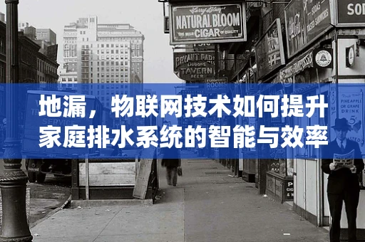 地漏，物联网技术如何提升家庭排水系统的智能与效率？