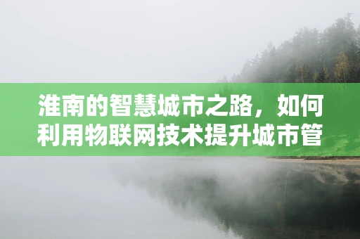 淮南的智慧城市之路，如何利用物联网技术提升城市管理效率？