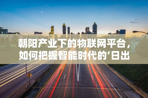 朝阳产业下的物联网平台，如何把握智能时代的‘日出’机遇？