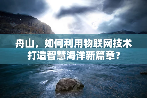 舟山，如何利用物联网技术打造智慧海洋新篇章？