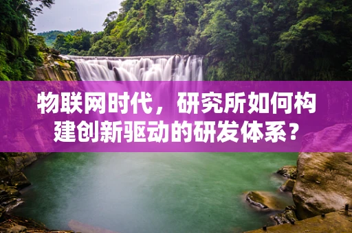 物联网时代，研究所如何构建创新驱动的研发体系？