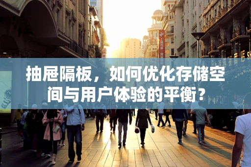 抽屉隔板，如何优化存储空间与用户体验的平衡？
