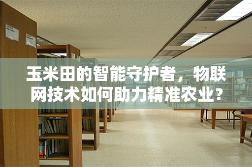 玉米田的智能守护者，物联网技术如何助力精准农业？