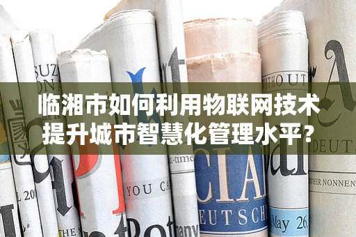 临湘市如何利用物联网技术提升城市智慧化管理水平？