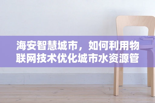海安智慧城市，如何利用物联网技术优化城市水资源管理？