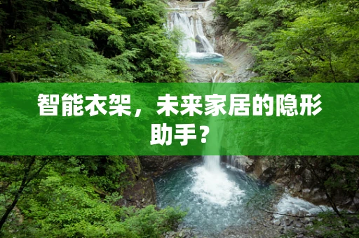 智能衣架，未来家居的隐形助手？