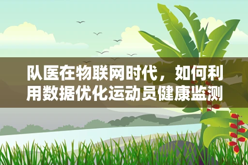 队医在物联网时代，如何利用数据优化运动员健康监测？