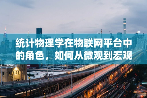 统计物理学在物联网平台中的角色，如何从微观到宏观的视角优化资源分配？