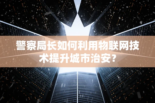 警察局长如何利用物联网技术提升城市治安？