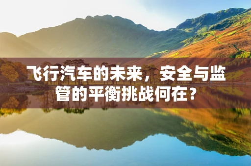飞行汽车的未来，安全与监管的平衡挑战何在？