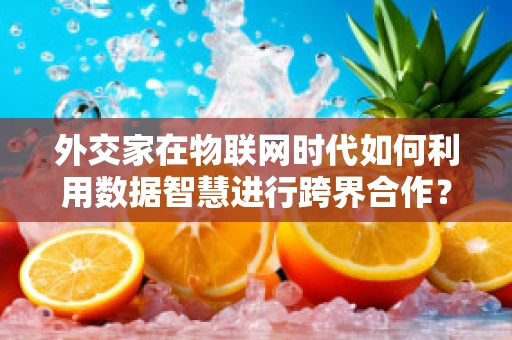 外交家在物联网时代如何利用数据智慧进行跨界合作？