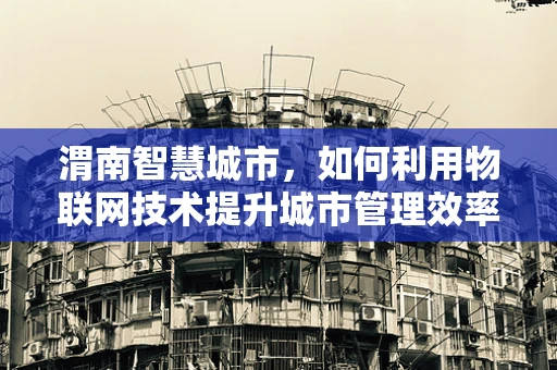 渭南智慧城市，如何利用物联网技术提升城市管理效率？