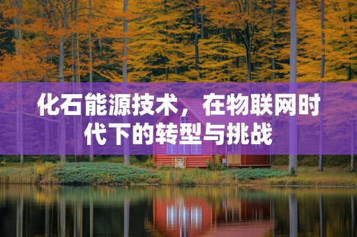 化石能源技术，在物联网时代下的转型与挑战