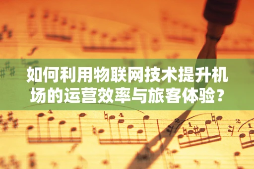 如何利用物联网技术提升机场的运营效率与旅客体验？