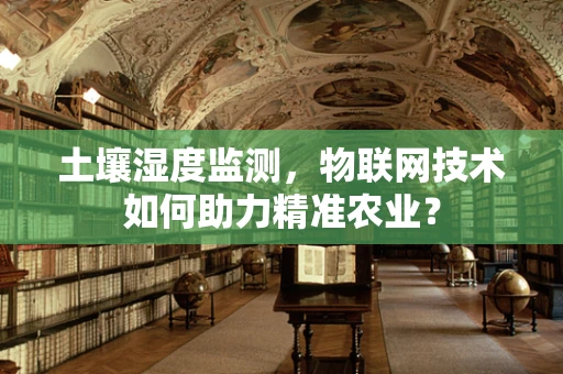 土壤湿度监测，物联网技术如何助力精准农业？