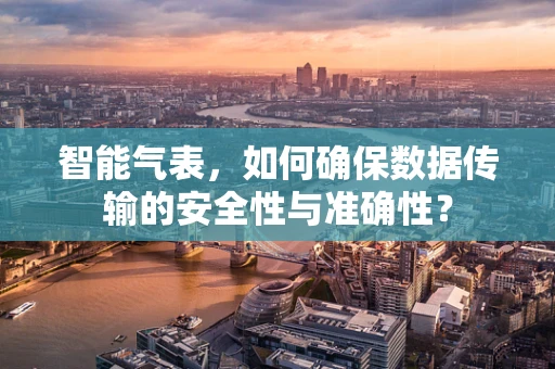 智能气表，如何确保数据传输的安全性与准确性？