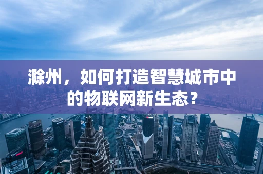 滁州，如何打造智慧城市中的物联网新生态？