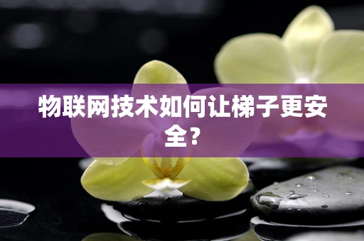 物联网技术如何让梯子更安全？