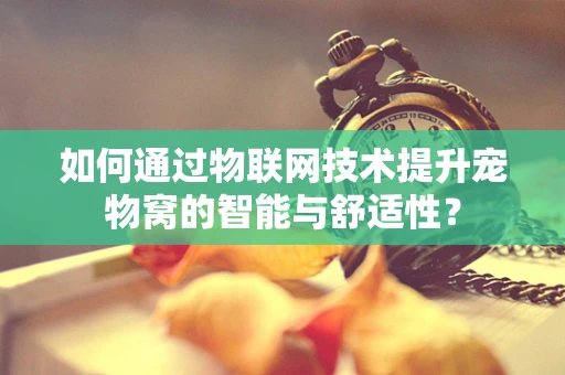 如何通过物联网技术提升宠物窝的智能与舒适性？
