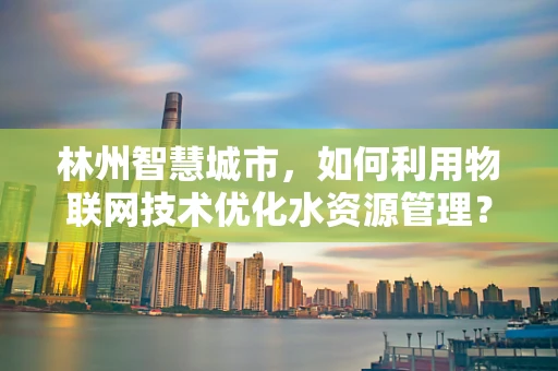 林州智慧城市，如何利用物联网技术优化水资源管理？