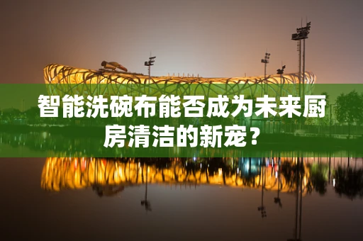 智能洗碗布能否成为未来厨房清洁的新宠？