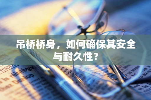 吊桥桥身，如何确保其安全与耐久性？