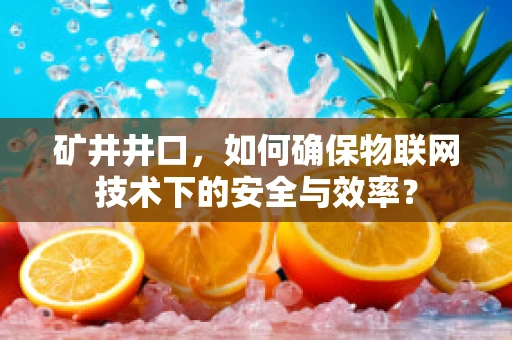 矿井井口，如何确保物联网技术下的安全与效率？